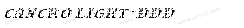 cancro light字体转换 cancro light字体转换